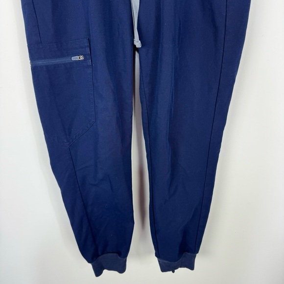 Figs Technical Collection Navy Blue Joggers Nurse Scrub Pants Healthcare - Picture 4 of 6
